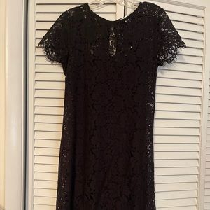 REYNAH Couture Size 4 Black Knee Length Dress